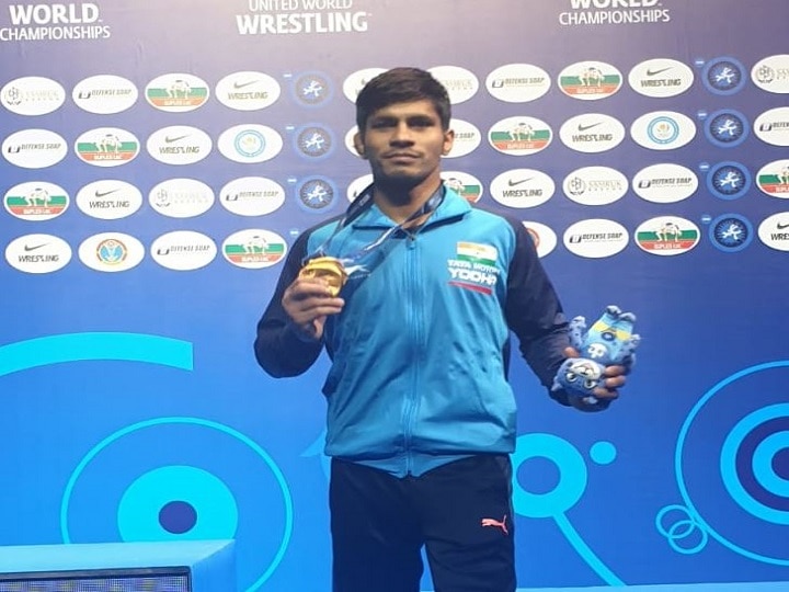 World Championships: Rahul Aware  won bronze World Wrestling Championships राहुल आवारेनं इतिहास घडवला, जागतिक कुस्ती स्पर्धेत कांस्यपदक जिंकणारा पहिला मराठमोळा पैलवान