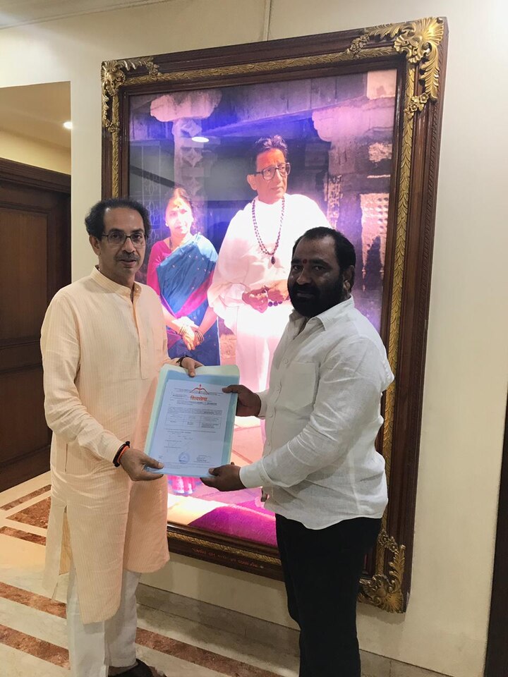 बाळापुर विधानसभा मतदारसंघातुन शिवसेना पक्षाचे नितीन देशमुख यांची उमेदवारी जाहीर