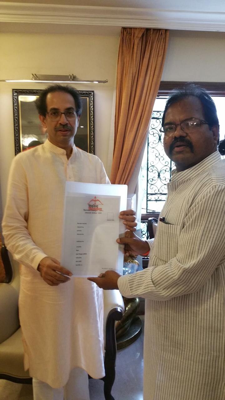 पिंपरी विधानसभा मतदारसंघातून शिवसेनेचे विद्यमान आमदार ॲड. गौतम चाबुकस्वार यांना उमेदवारी