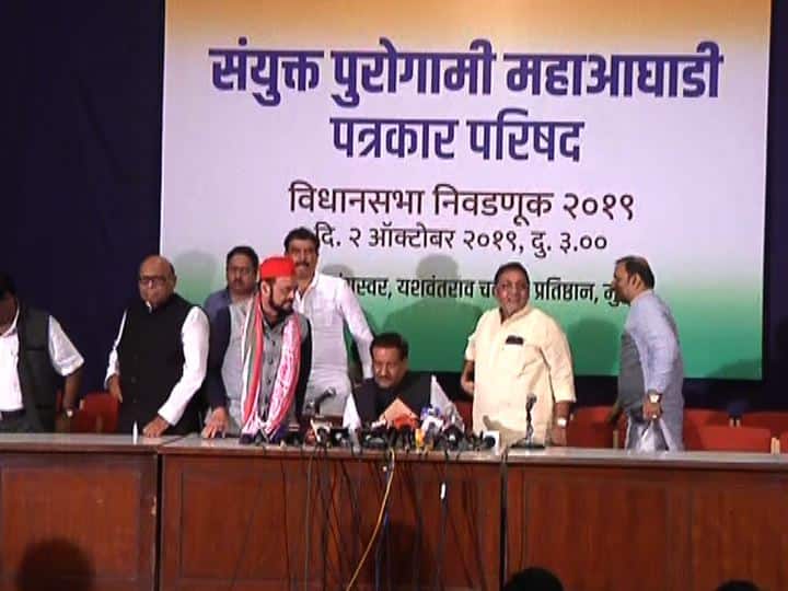 Maharashtra VidhanSabha election - seat sharing formula of congress and NCP is ready आघाडीतला जागा वाटपाचा घोळ मिटणार? मित्रपक्षांना 38 जागा, शेकाप-स्वाभिमानीला प्रत्येकी 10