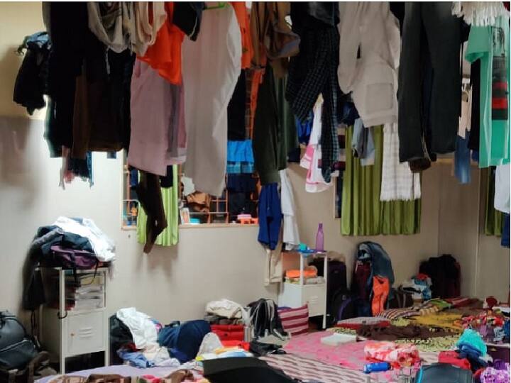 student protest in balasaheb Thackeray medical collage  बाळासाहेब ठाकरे वैद्यकीय महाविद्यालयातील 86 विद्यार्थ्यांना स्वाईन फ्लूचा धोका, प्रशासनाचं दुर्लक्ष