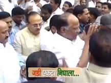 गडी एकटा निघाला...!, शरद पवारांना उद्देशून श्रीनिवास पाटील यांचं भावनिक गाणं