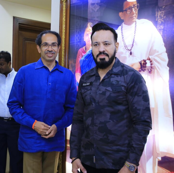 शिवसेना पक्षप्रमुख उद्धव ठाकरे यांच्या उपस्थित 'मातोश्री'वर शेराने शिवबंधन बांधलं. 