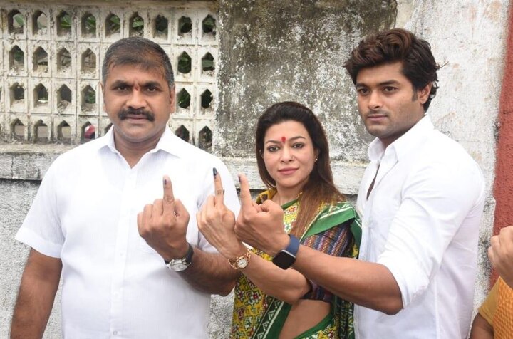 सचिन अहिर यांनीदेखील मतदान केले.