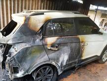 सिंधुदुर्गात वैयक्तिक वादातून क्रेटा गाडी जाळली, वेंगुर्ले पोलिसात तक्रार दाखल