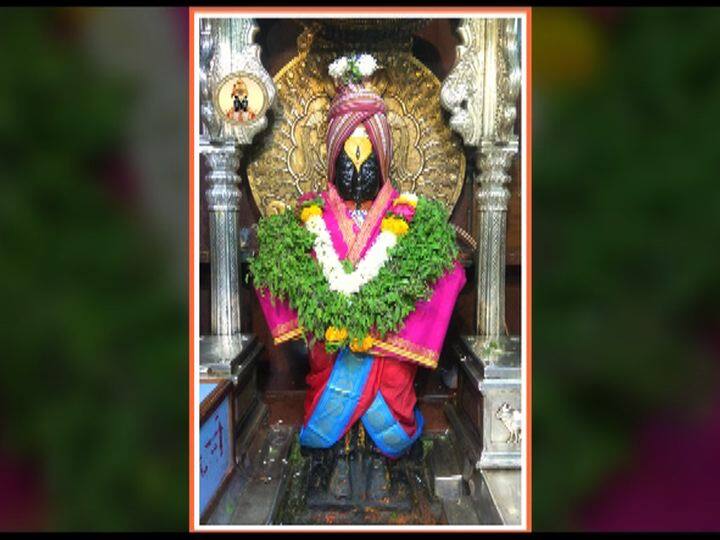  थंडीला सुरुवात होताच विठुरायाला काश्मिरी,शाल आणि कानपट्टीचा पोशाख 