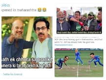 देवेंद्र फडणवीस आणि अजित पवारांच्या शपथ विधीनंतर सोशल मीडियावर मीम्सचा पाऊस