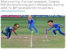 देवेंद्र फडणवीस आणि अजित पवारांच्या शपथ विधीनंतर सोशल मीडियावर मीम्सचा पाऊस