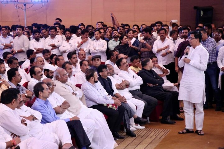 ग्रॅंड हयात रेजन्सीमध्ये महाशिवआघाडीचं शक्तिप्रदर्शन