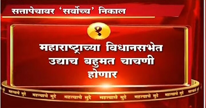 महाराष्ट्रात सुरु असलेला सत्तापेच उद्या म्हणजेच 27 नोव्हेंबर रोजी संपण्याची शक्यता आहे. 