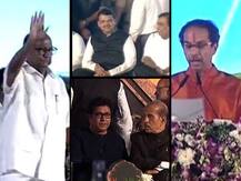उद्धव ठाकरे महाराष्ट्राचे नवे मुख्यमंत्री, शपथविधीला दिग्गजांची उपस्थिती