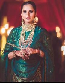 क्रिकेटर अजरुद्दीनची सून बनली सानिया मिर्झाची बहिण; पाहा लग्नाचे खास फोटो