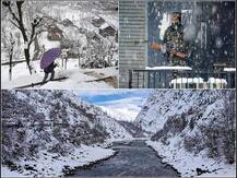 उत्तर भारतात जोरदार बर्फवृष्टी; रस्त्यावर, घरांवर बर्फाची चादर