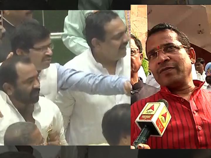 Fight Between Shiv Sena Mla And Bjp Mla Abhimanyu Pawar Over Farmers Loan Waiver In Vidhan Sabha 5137