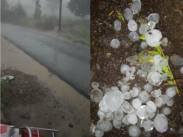 Uncertain Rainfall and hailstorm in Maharashtra राज्यात अनेक ठिकाणी अवकाळी पावसाची हजेरी, नागपूर आणि अमरावतीत गारपीट