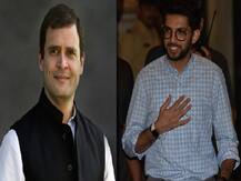 राहुल गांधी आणि आदित्य ठाकरे यांची दिल्लीत भेट