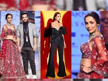 LFW 2020 :  नववधू लूकमध्ये मलायका अरोरा रॅम्पवर