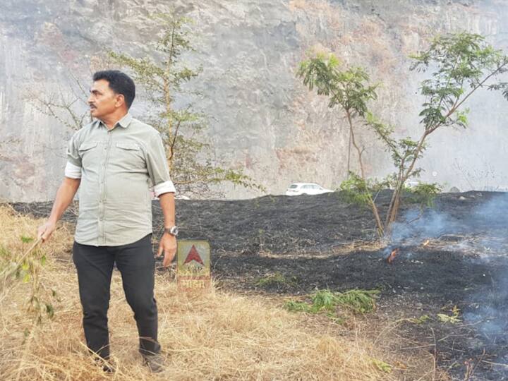 वणवा समोरच्या टेकड्यांच्या दिशेने पुढं सरकत होता. त्यामुळे तो लगेच विझवणं गरजेचं होतं, असं सयाजी शिंदे म्हणाले. 