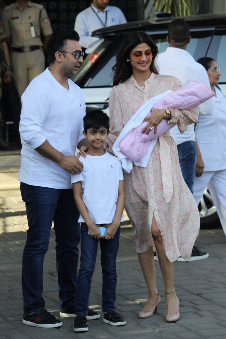 शिल्पा आणि राज कुंद्रा सरोगसी द्वारे पुन्हा एकदा आई-बाब झाले आहेत. (Photo Credit: Manav Manglani)