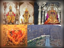 Coronavirus |  देवस्थानांनाही कोरोनाचा धसका; अनेक मंदिरं दर्शनासाठी बंद, वणी गडावरचा चैत्रोत्सवही रद्द