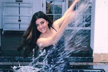 PHOTO | स्विमिंग पूलमध्ये अभिनेत्री काजल अग्रवालचा क्लासी अंदाज