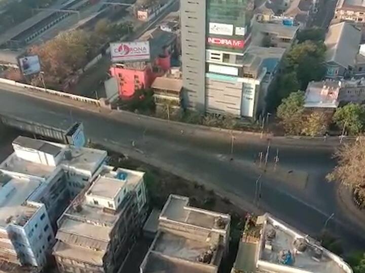 टिळक पुलावर शुकशुकाट