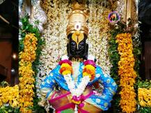 Gudhipadva Special : रूप सावळे सुंदर... चाफ्याच्या फुलांत सजला पांडुरंग