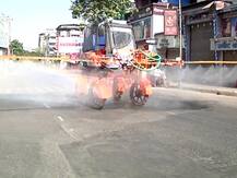 Coronavirus | ठाण्यात अत्याधुनिक वाहनांच्या साहाय्याने निर्जंतुकीकरण