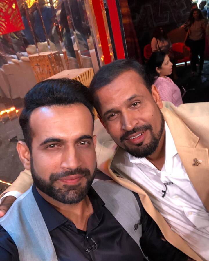 पठाण ब्रदर्स म्हणजेच, यूसुफ आणि इरफान पठाणने 4000 मास्क डोनेट करण्याचा निर्णय घेतला आहे. त्यांनी हे मास्क बडोद्यातील पोलिसांसोबतच डॉक्टरांसाठी डोनेट केले आहेत. (Photo credit - Instagram)