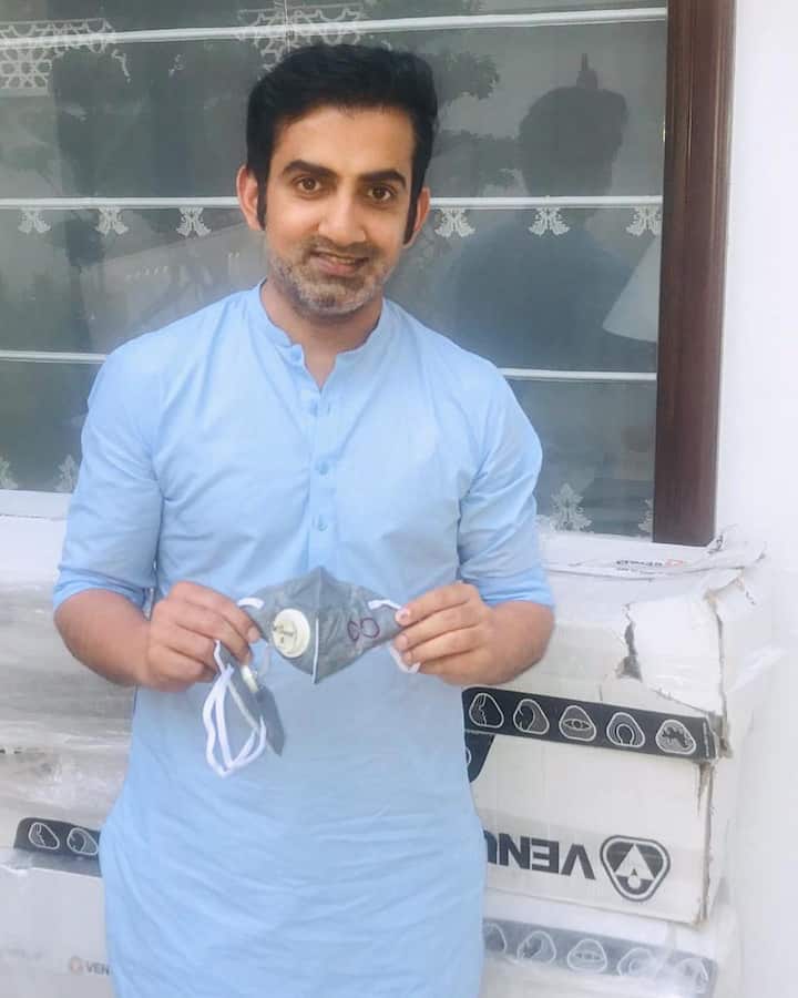 क्रिकेटर गौतम गंभीरनेदेखील पीएम केअर फंडसाठी 1 कोटी रूपये मदत केली आहे. (Photo credit - Instagram)