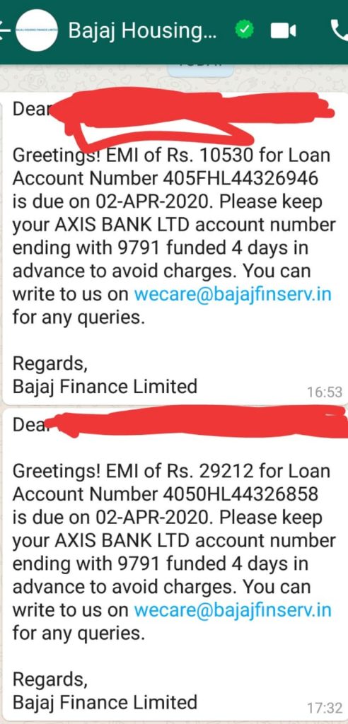 ग्राहकांचा गोंधळ! RBI कडून तीन महिने कर्जाचे हफ्ते न फेडण्याची मुभा; तरीही कर्जदारांना हफ्त्यांसाठी बँकांचे मेसेज