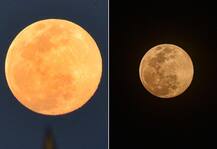 Super Moon | वर्षातील सर्वात मोठ्या आणि चमकदार चंद्राच दर्शन; पाहा फोटो