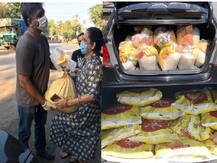 दिग्दर्शक मंगेश हाडवळेने उचलला वसा, महिन्याभरात 6300 कुटुंबांची भूक भागवली!