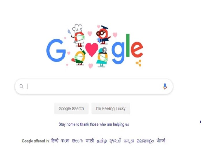 Google Doodle | गुगलचं 'कोरोना वॉरियर्स'साठी खास डुडल