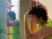 लॉकडाऊनमध्ये सचिनच्या हातात बॅट नाही तर कात्री!