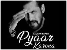 coronavirus | कोरोनाच्या जनजागृतीसाठी सलमानचे 'प्यार करोना' गाणे रिलीज