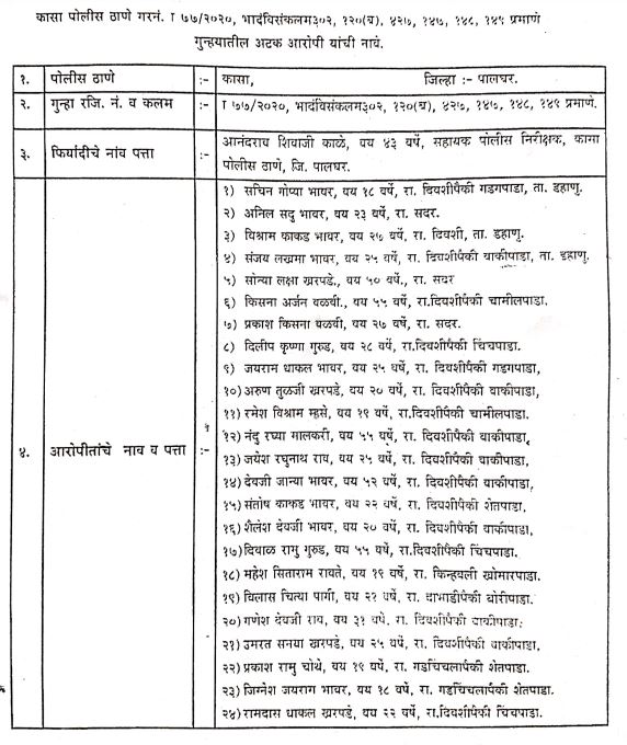 पालघर हत्याकांड | गृहमंत्री म्हणाले, घटनेला जातीय रंग देणं दुर्दैवी, आरोपींची नावं जाहीर