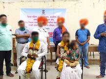 प्रेमवीरांच्या अनोख्या लग्नाची कहाणी, आधी कस्टडी नंतर पोलिसांनीच केली विदाई