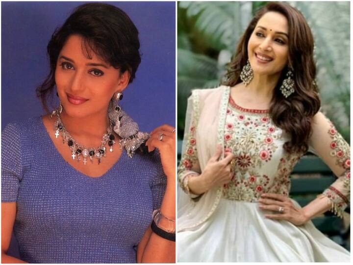 बॉलिवूडची धकधक गर्ल म्हणून ओळखली जाणारी अभिनेत्री माधुरी दीक्षित आजही लाखो चाहत्यांच्या गळ्यातील ताईत आहे. माधिरी दीक्षित सोशल मीडियावर नेहमीच अॅक्टिव्ह असते. माधिरी टिव्ही शोज आणि चित्रपटांमधूनही प्रेक्षकांच्या भेटीला येत असते. 53 वर्षांची माधुरी आपल्या फिटनेसबाबत नेहमीच जागरूक असते. ती आपल्या वर्कआउटचे व्हिडीओ सोशल मीडियावर फॅन्ससोबत शेअर करत असते. माधुरीने चित्रपट 'अबोध'मधून बॉलिवूडमध्ये आपला डेब्यू केला होता. परंतु, तिला खरी ओळख 'तेजाब' (1988) चित्रपटातून मिळाली.