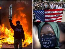 US violence | अमेरिकेत हिंसाचार! जवळपास 40 शहरांमध्ये संचारबंदी लागू, हजारो लोकांना अटक