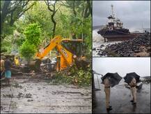 निसर्गाचं रौद्ररुप! महाराष्ट्रातील वादळाचं भीषण वास्तव दाखवणारे फोटो