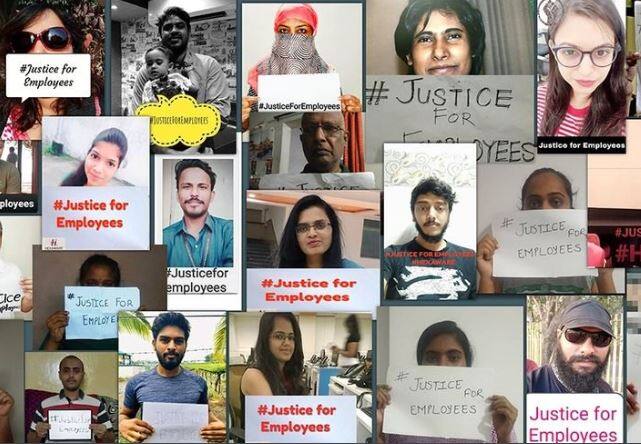 लॉकडाऊनदरम्यान बेरोजगारीची कुऱ्हाड, आयटी कर्मचाऱ्यांची 'जस्टिस फाॅर एम्प्लॉईज' मोहीम IT employess launches Justice for Employees online movement after being fired during lockdown लॉकडाऊनदरम्यान बेरोजगारीची कुऱ्हाड, आयटी कर्मचाऱ्यांची 'जस्टिस फाॅर एम्प्लॉईज' मोहीम