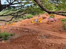 डोंगराची माती नदी पात्रात टाकल्यानं संगमेश्वर बाजारपेठेला पुराचा धोका!