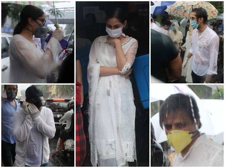 Sushant Singh Rajput suicide sushant singh rajput funeral last photos ...