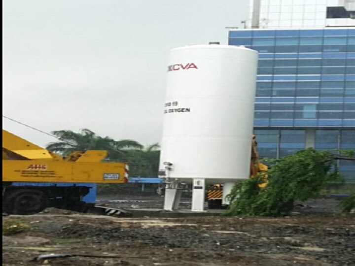  Municipal Corporation arranges huge oxygen tanks in Mumbai for Corona patients कोरोना रुग्णांसाठी मुंबईत अवाढव्य ऑक्सिजन टाक्यांची महापालिकेकडून व्यवस्था