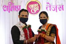 मराठी बिग बॉस फेम अभिनेत्री शर्मिष्ठा राऊतचा साखरपुडा!