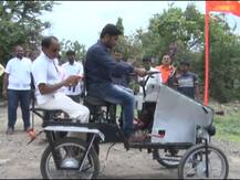 सांगलीच्या आशिष सावंतच्या कल्पकतेचे केंद्रीय मंत्री नितीन गडकरींकडून कौतुक; 'मेक इन इंडिया'अंतर्गत मदतीचं आश्वासन