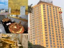 Gold coated hotel | जगातील पहिलं वहिलं सोन्याचं हॉटेल; लॉकडाऊनच्या काळातही पर्यटकांचा उत्स्फुर्त प्रतिसाद