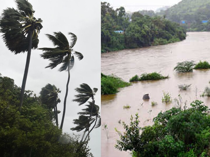 heavy Rain hits Konkan after nature cyclon, Rivers and streams flooded Konkan | 'निसर्ग'नंतर कोकणाला पावसाचा तडाखा! नदी, नाल्यांना पूर तर आंबोलीत दशकातला सर्वाधिक पाऊस