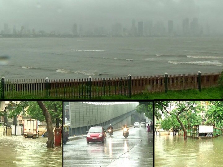 Maharashtra Mumbai thane, palghar, sindhudurg navi mumbai heavy Rain Update  Maharashtra Mumbai Rain | मुंबई, उपनगरांसह राज्यात अनेक ठिकाणी मुसळधार पाऊस सुरुच
